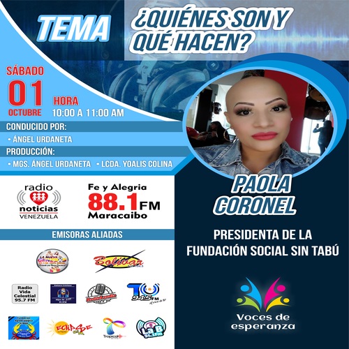 Licda. Paola Coronel (Pta. de la Fundacion Social Sin Tabu).mp3 episode artwork