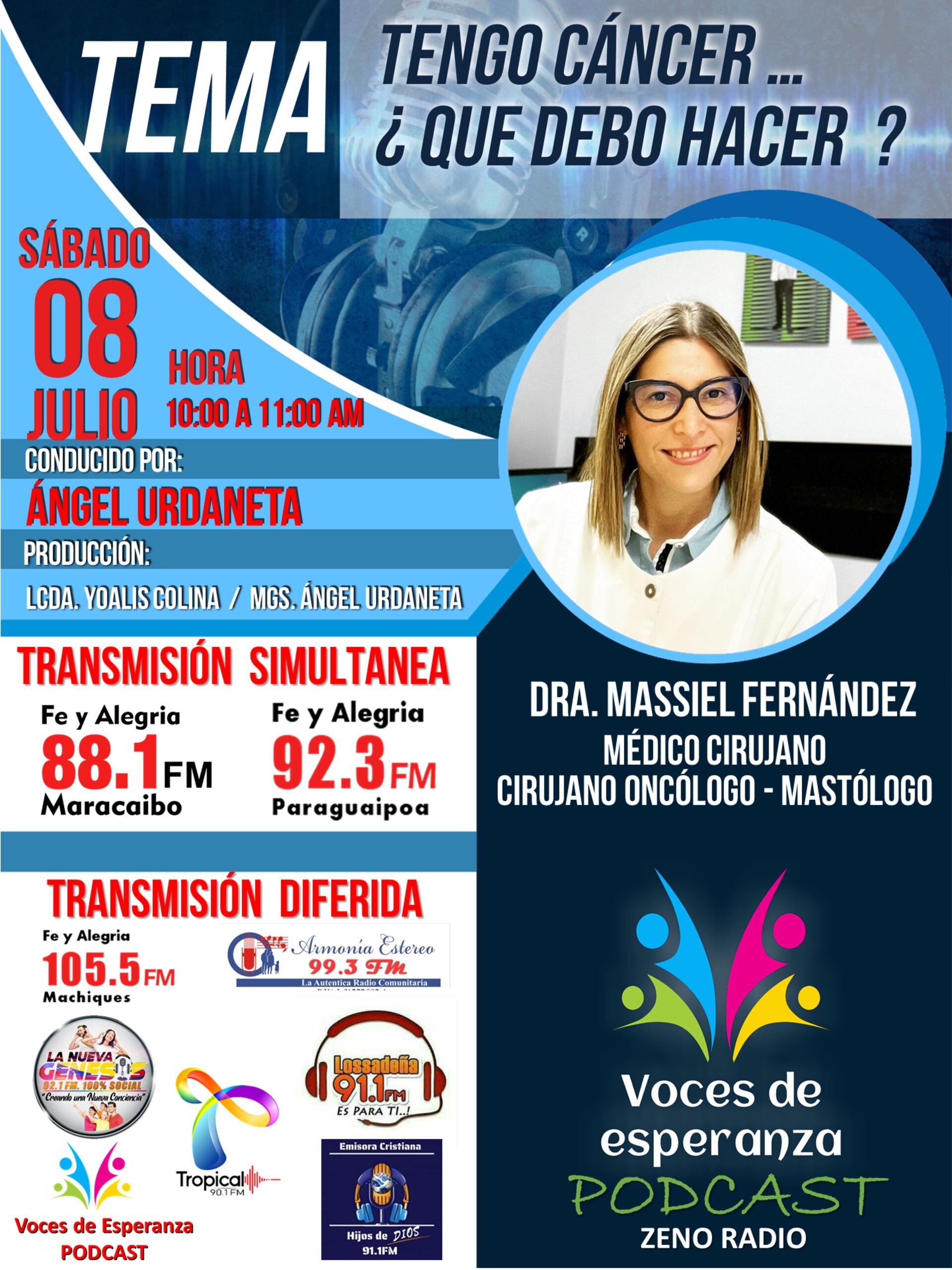 Dra. Massiel Fernandez (Tengo Cancer ... Que debo hacer ).mp3 episode artwork