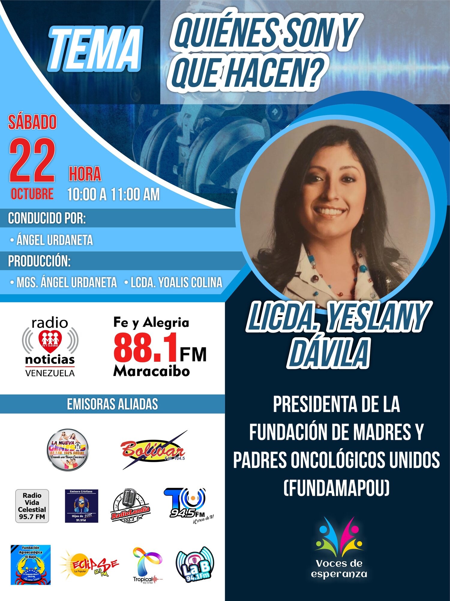 Licda. Yeslany Davila (Fundacion de Madres y Padres Oncologicos Unidos).mp3 episode artwork