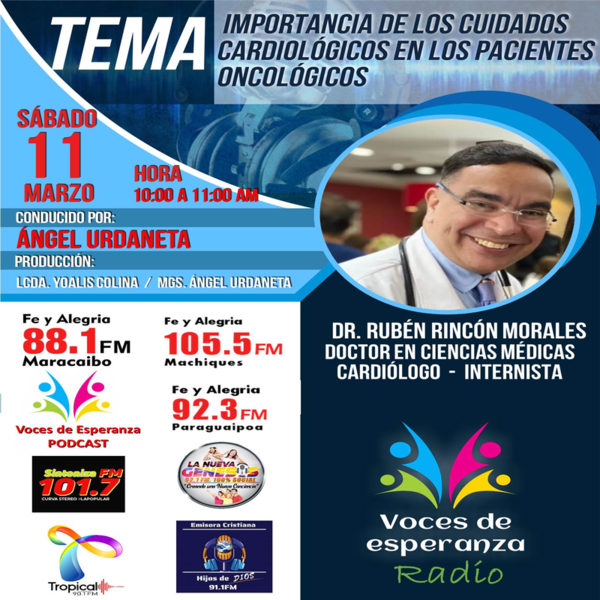Dr. Ruben Rincon Morales (Importancia de los Cuidados Cardiologicos en Pacientes Oncologicos).mp3 episode artwork