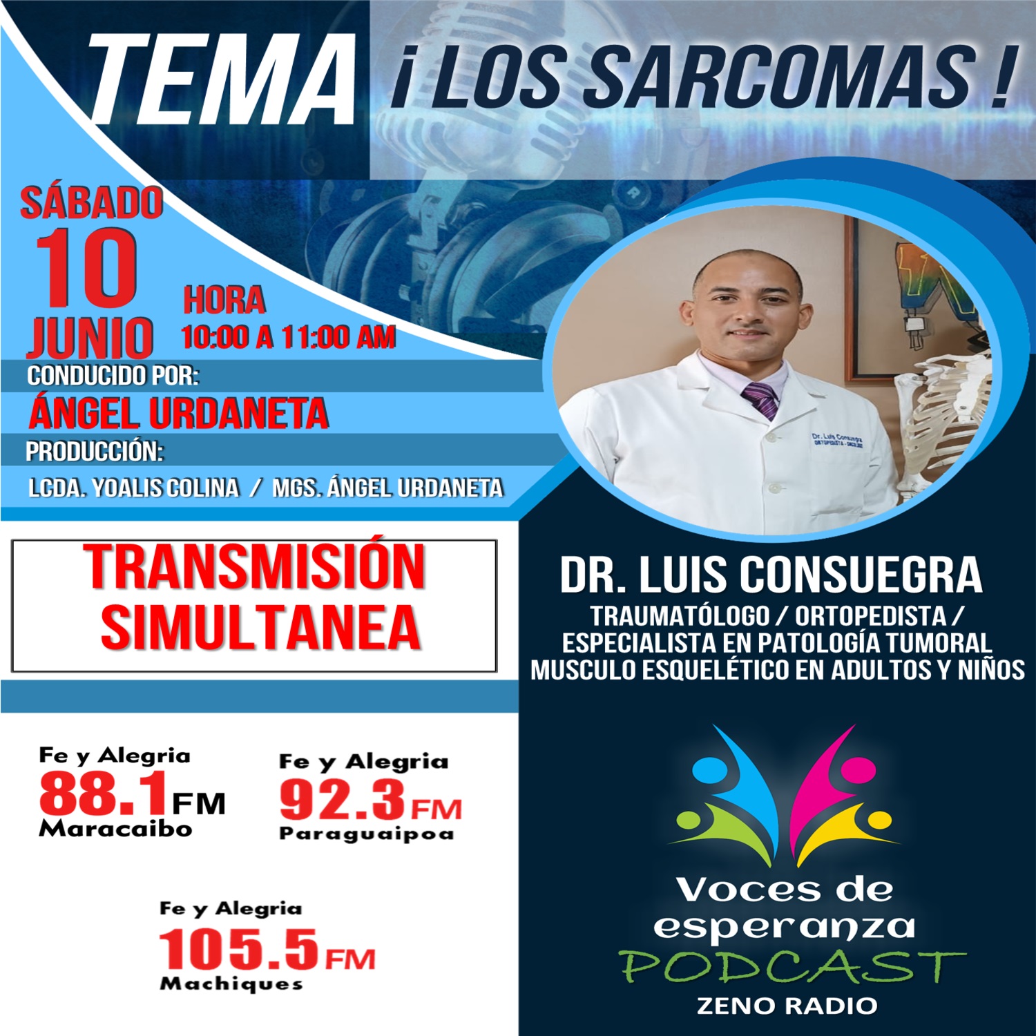 Dr. Luis Consuegra (Los Sarcomas en Tejidos Blandos).mp3 episode artwork