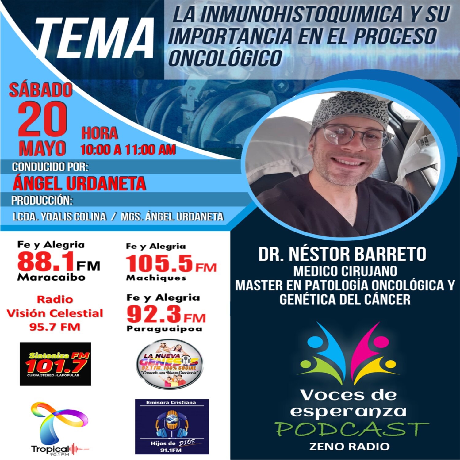 Dr. Nestor Barreto ( La Importancia de la Inmunohistoquimico en el Proceso de Tratamiento Oncologico ).mp3 episode artwork
