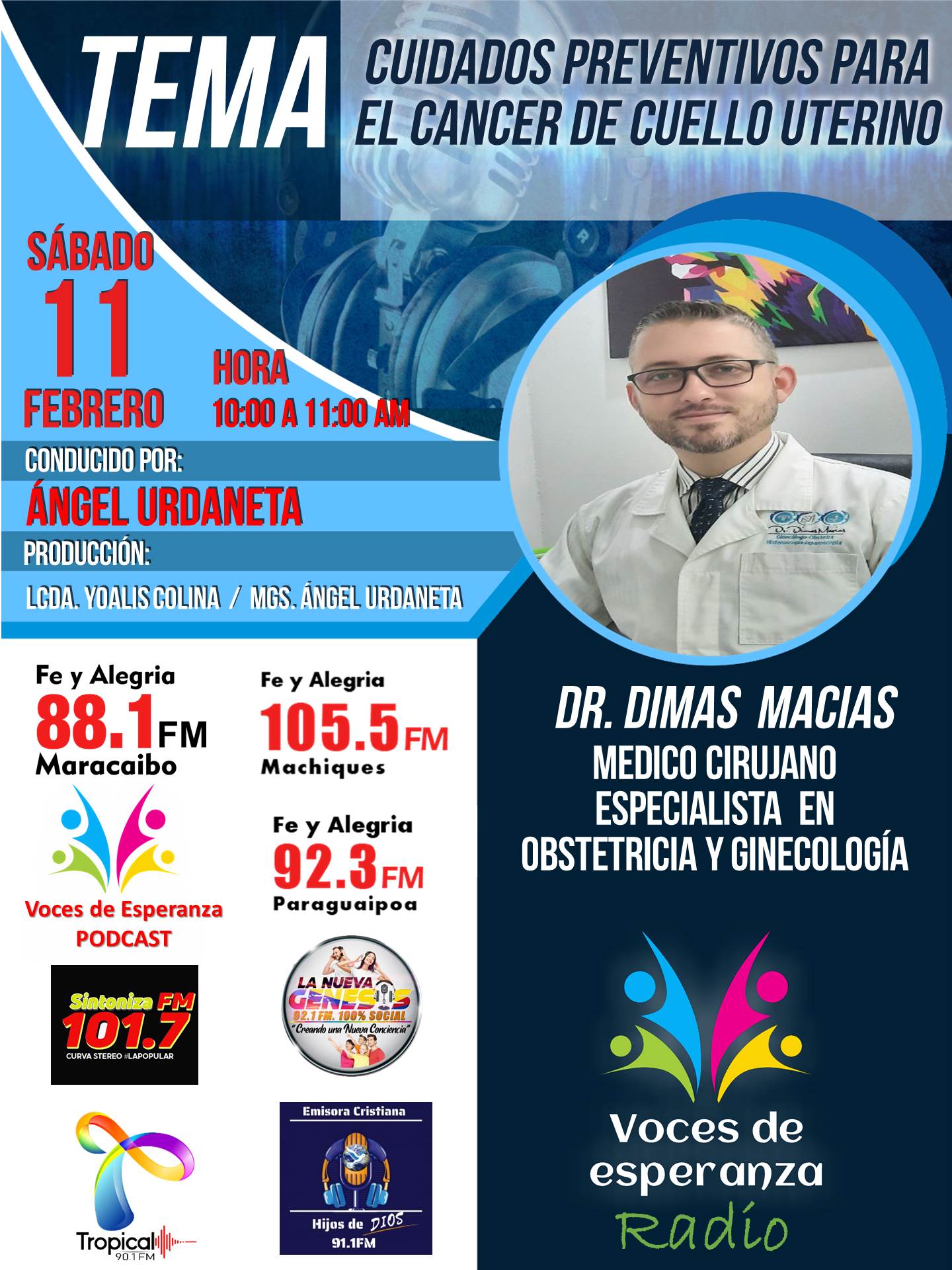 Dr. Dimas Macias (Cuidados Preventivos para el Cancer de Cuello Uterino).mp3 episode artwork