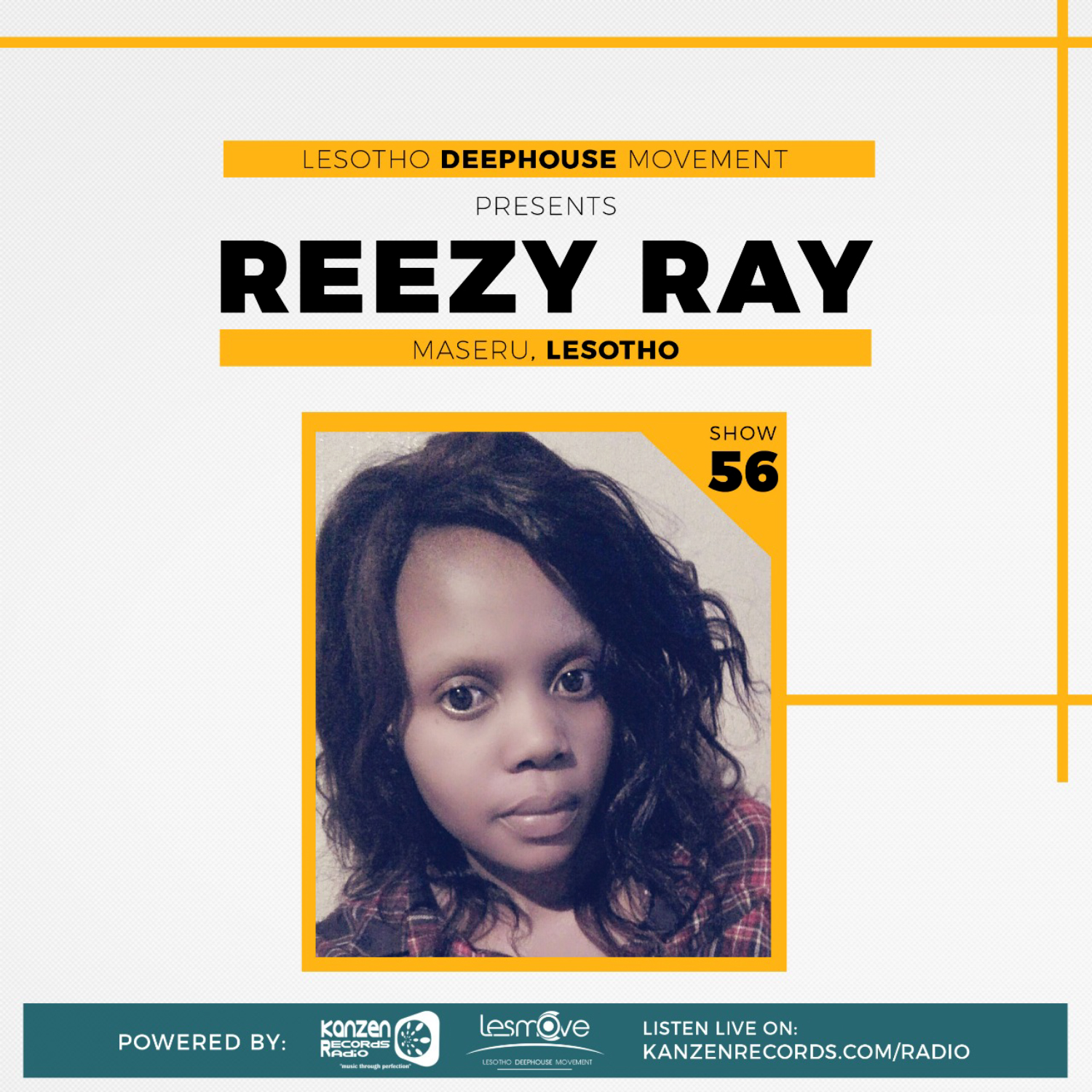 LesMove - shOw #056 Guestmix by Reezy Ray (Lesotho) episode artwork