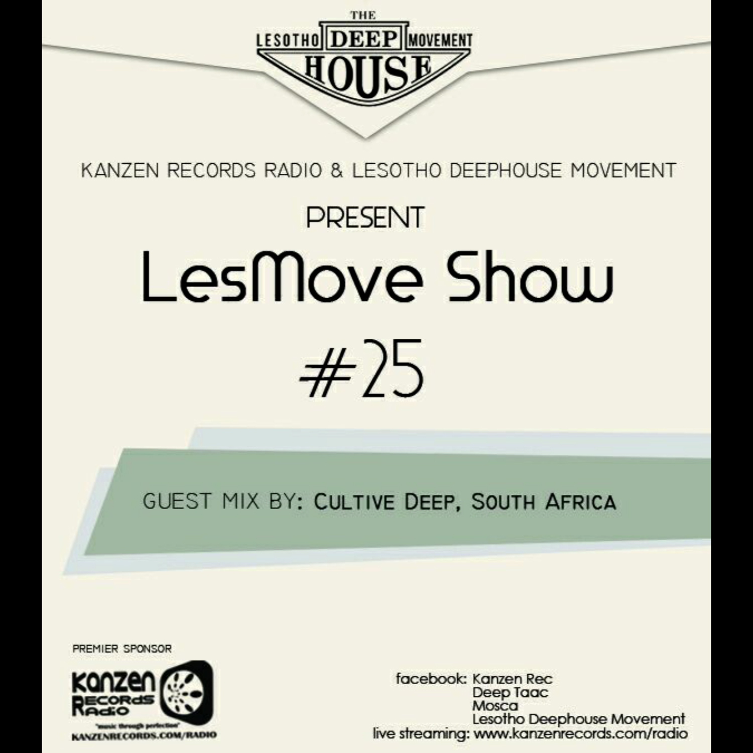 LesMove - shOw #025 Guestmix by Cultive Deep (SA) episode artwork