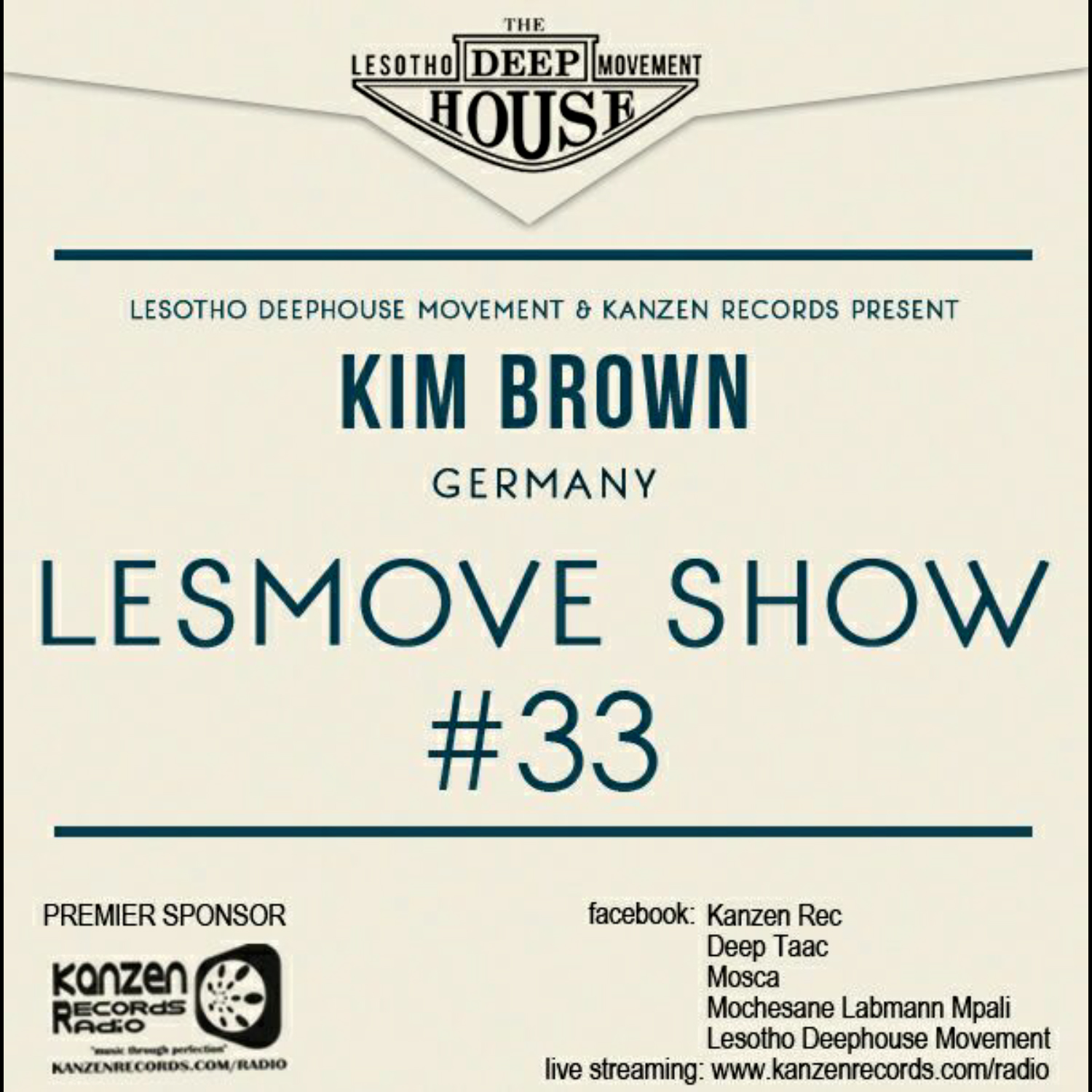 LesMove shOw #033 Guestmix by Kim Brown (Germany)LesMove - shOw #033 Guestmix by Kim Brown (Germany)