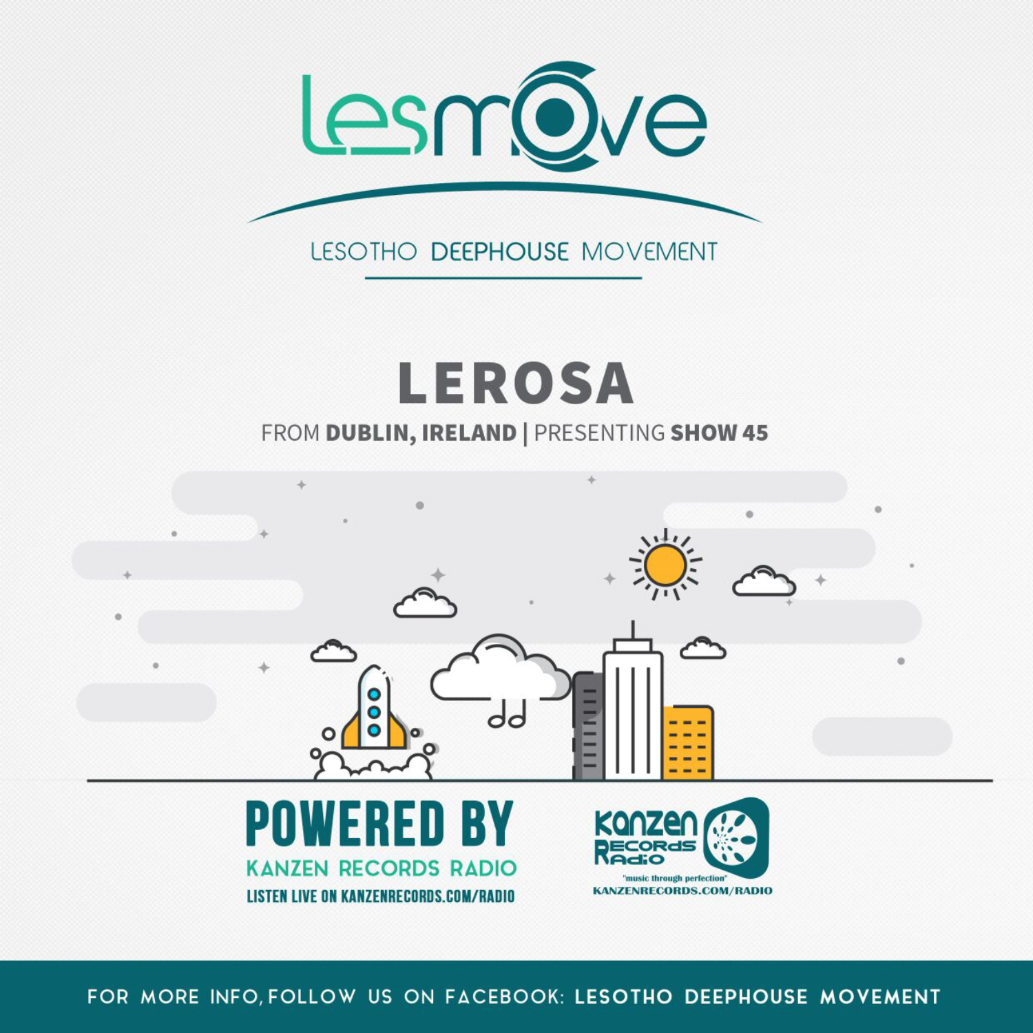 LesMove shOw #045 Guestmix by Lerosa (Dublin, Ireland) episode artwork