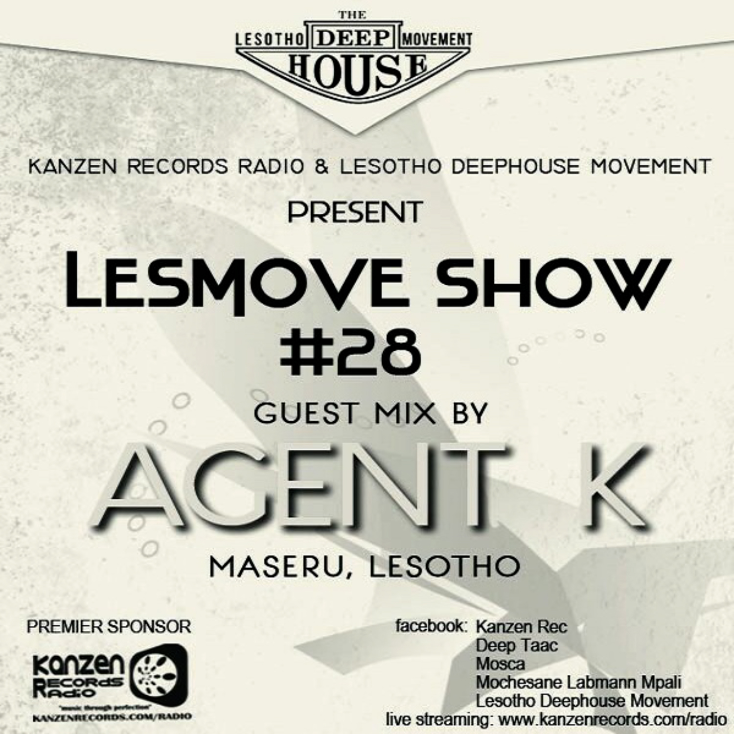 LesMove - shOw #028 Guestmix by Agent K (Lesotho) episode artwork