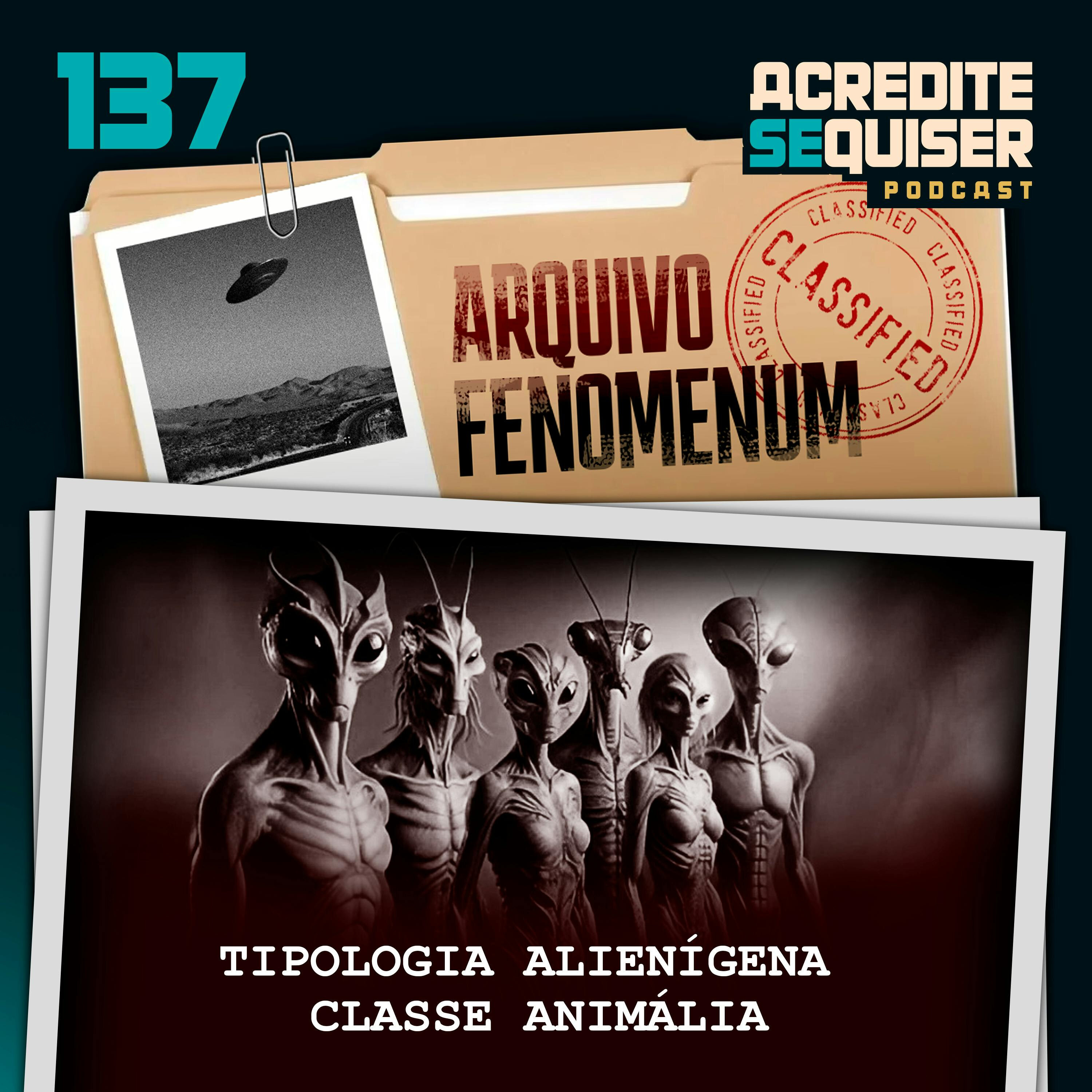 137 - Tipologia Alienígena - Classe Animália