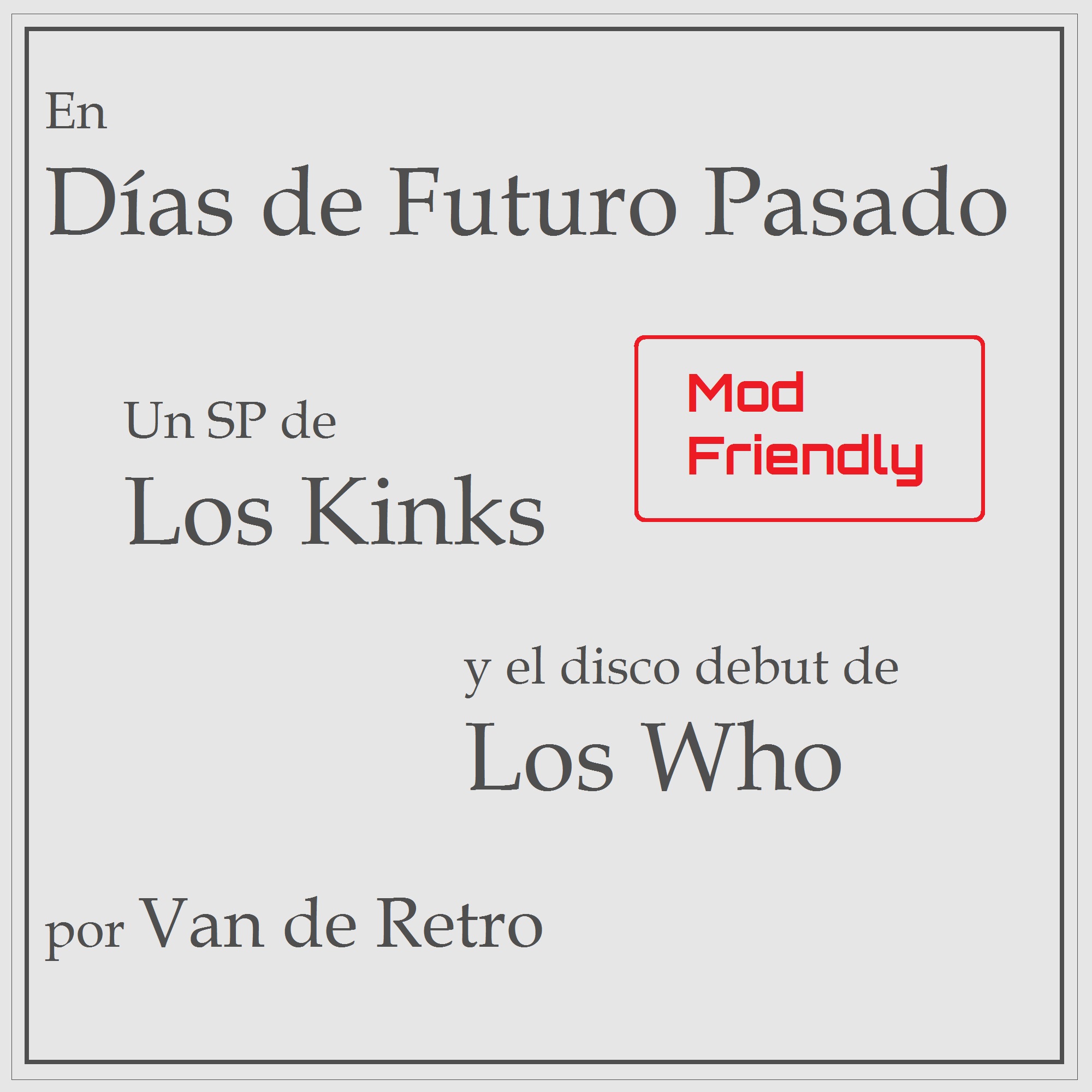 Portada de Días de Futuro Pasado