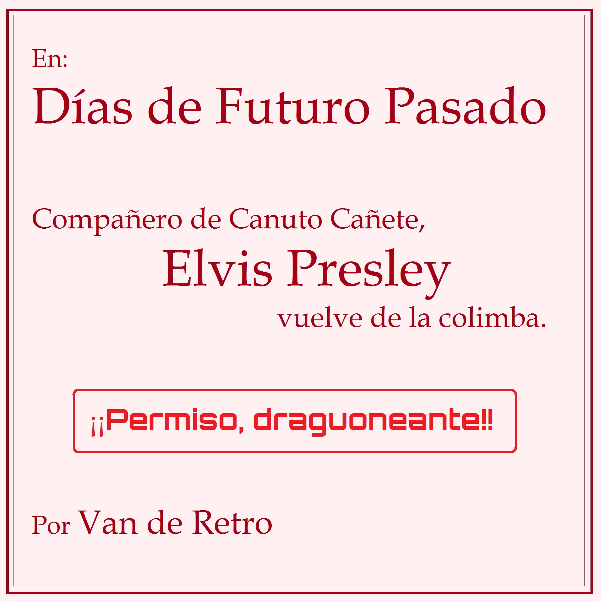 Portada de Días de Futuro Pasado