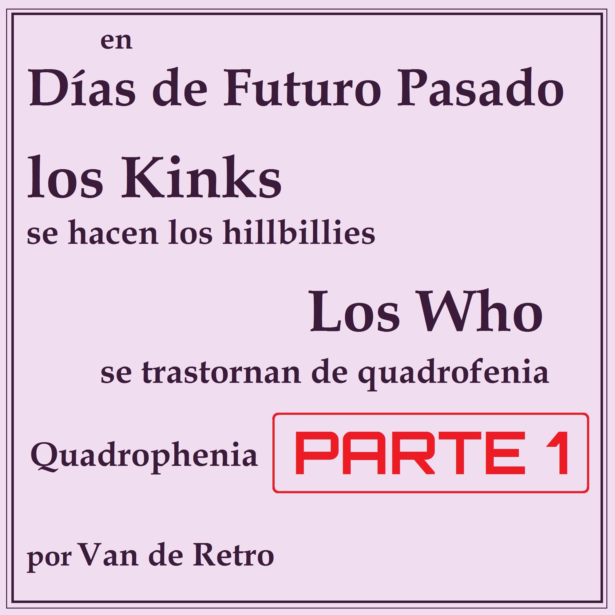 Portada de Días de Futuro Pasado