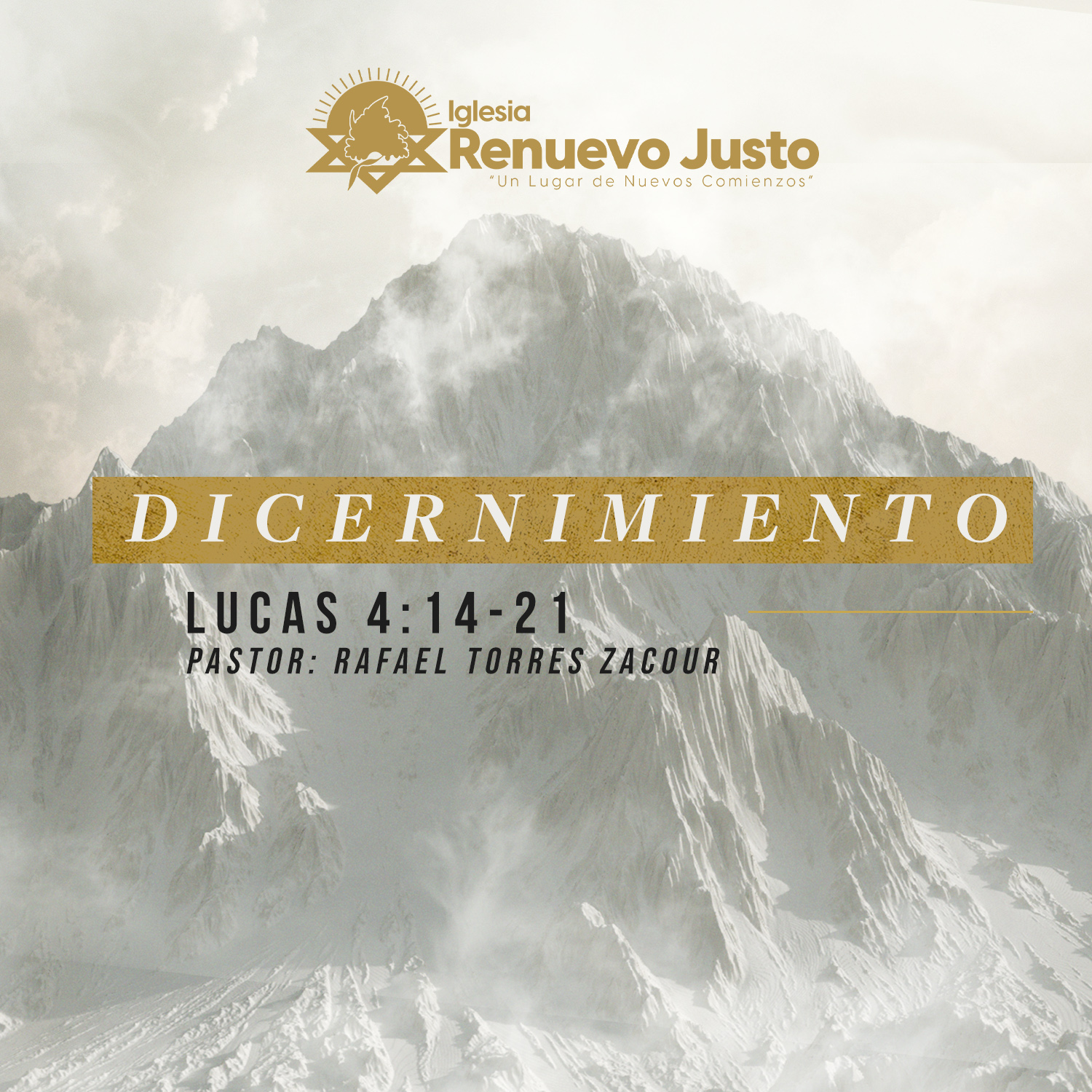 Desde el altar - Igl. Renuevo Justo