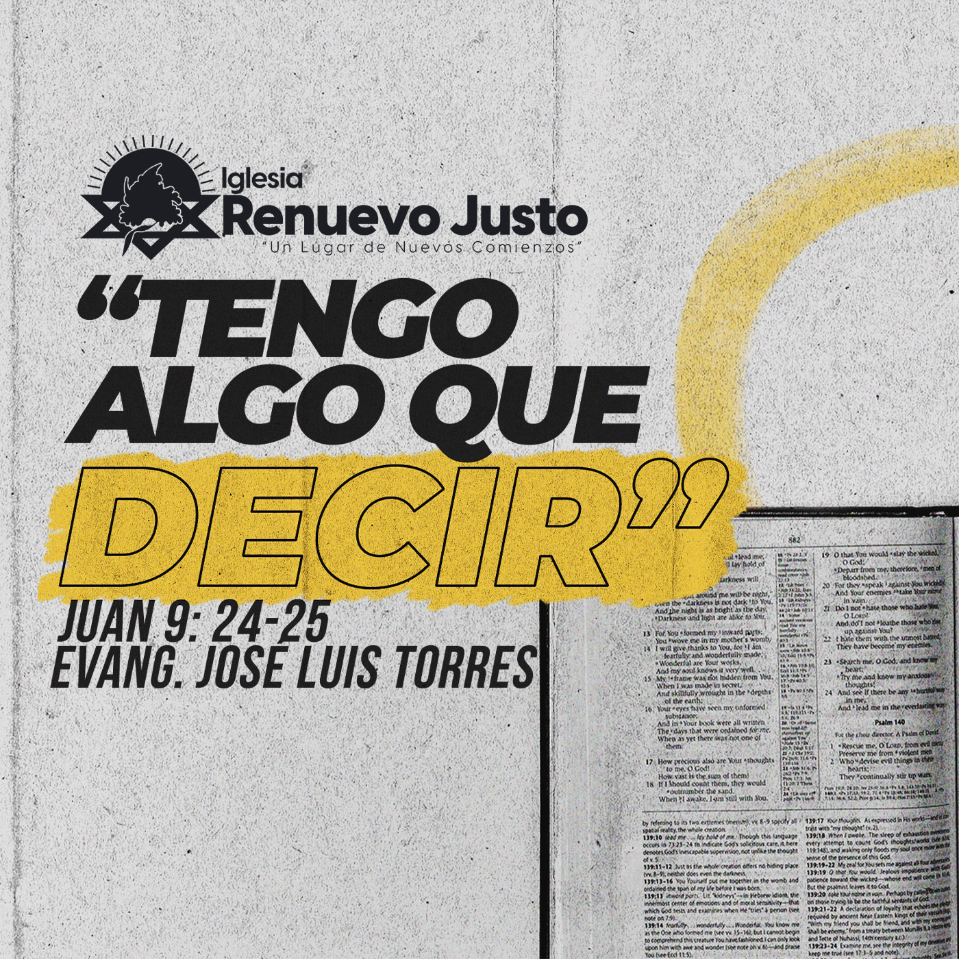 Desde el altar - Igl. Renuevo Justo
