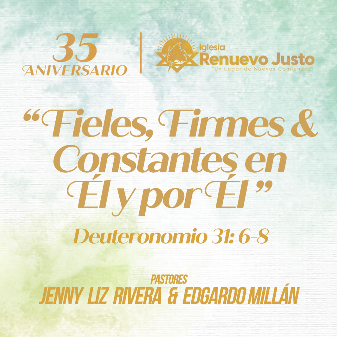 Desde el altar - Igl. Renuevo Justo