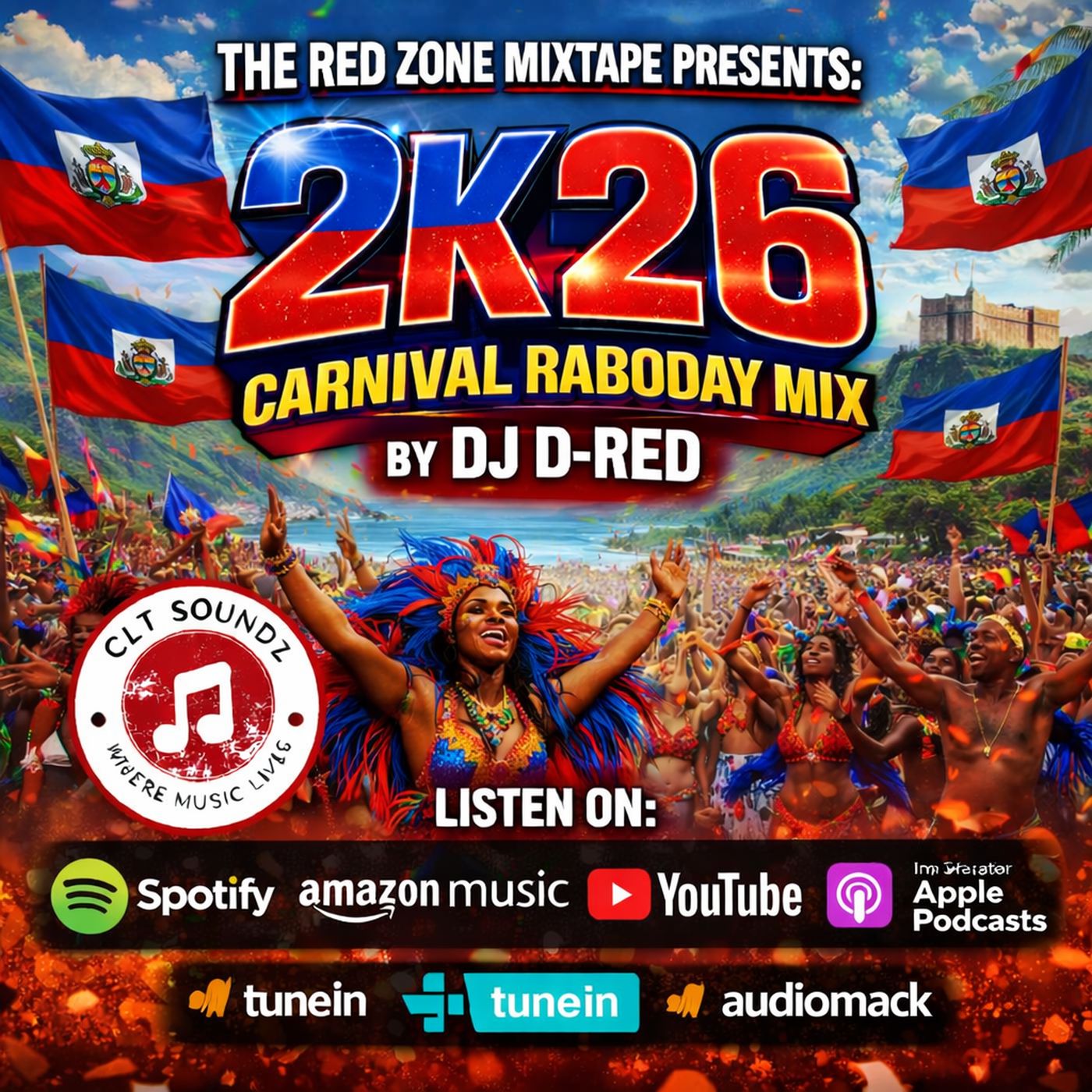 DJ D-RED 2K26 Carnival Raboday Mix