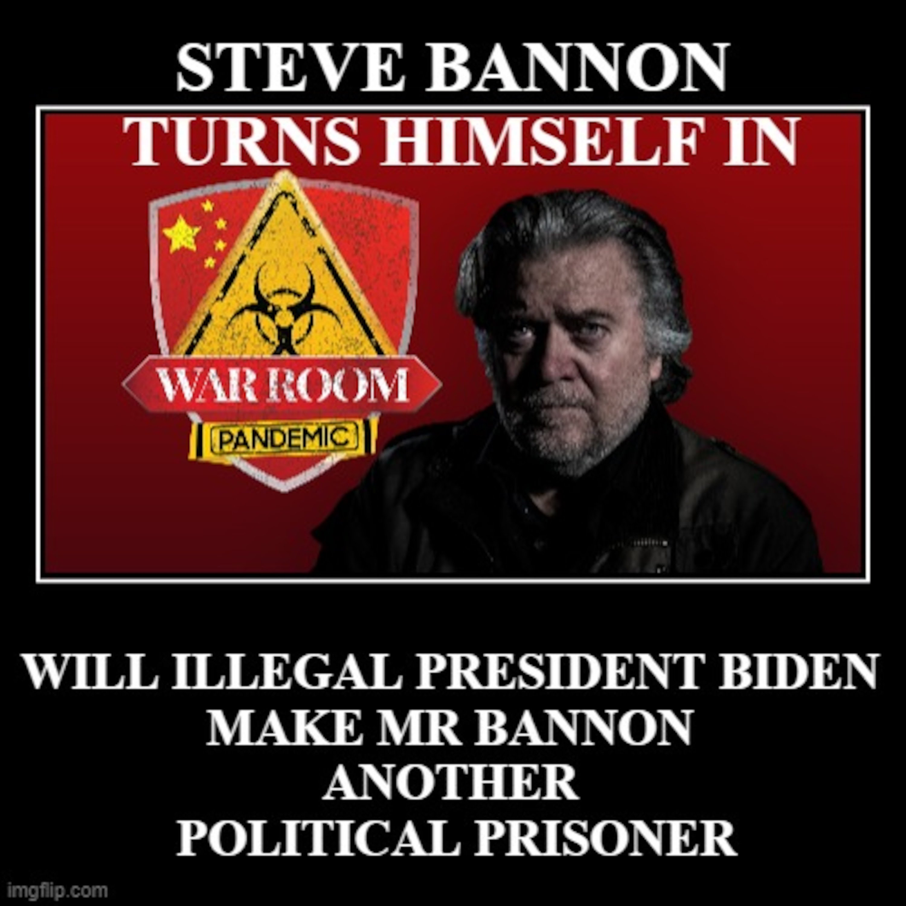 Episode 1000: SECRET AGENT MAN - SPECIAL REPORT -WILL STEVE BANNON BECOME ANOTHER POLITICAL PRISONER? episode artwork