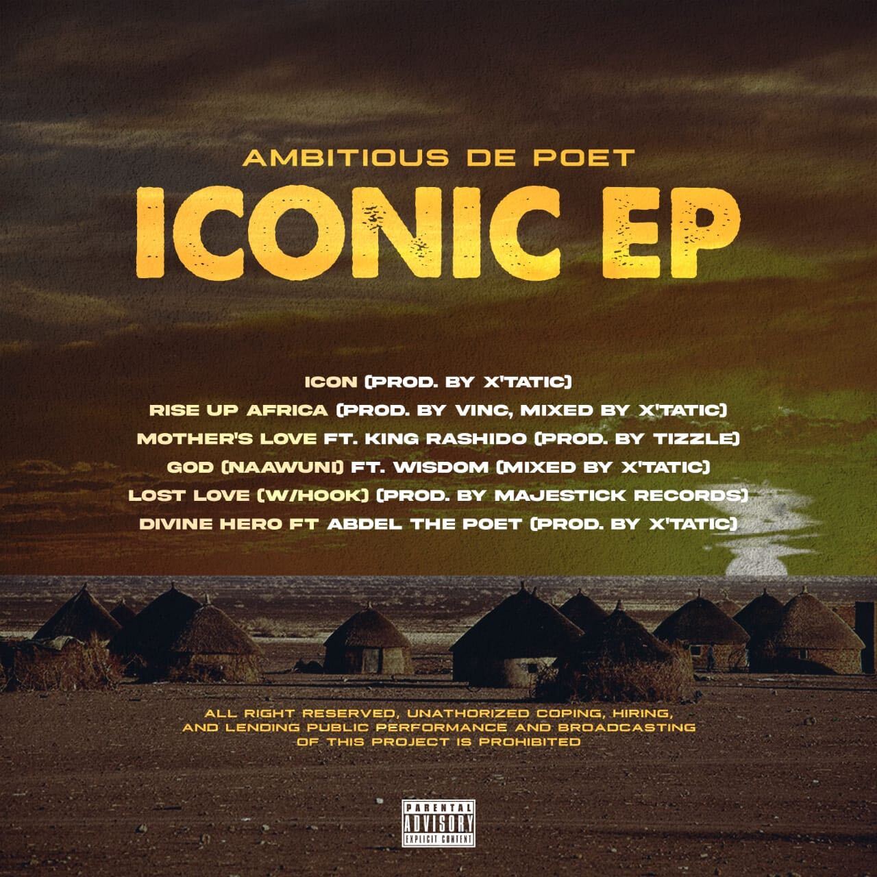 Award-winning Poet, Ambitious the Poet reviews tracklist of his latest album the ‘ICONIC’ live on the Cubicle with Lansah Lawrence.