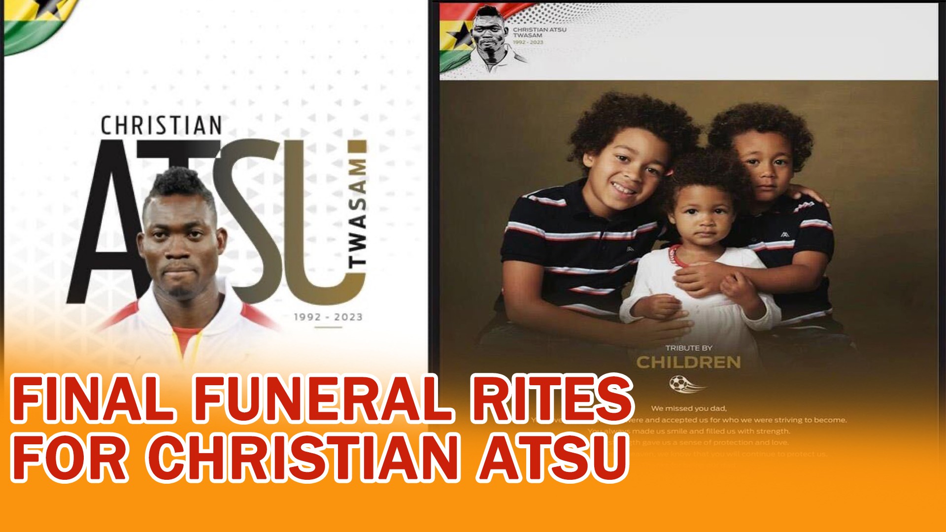 Christian Atsu Goes Home Today; Live Funeral Service At the State House