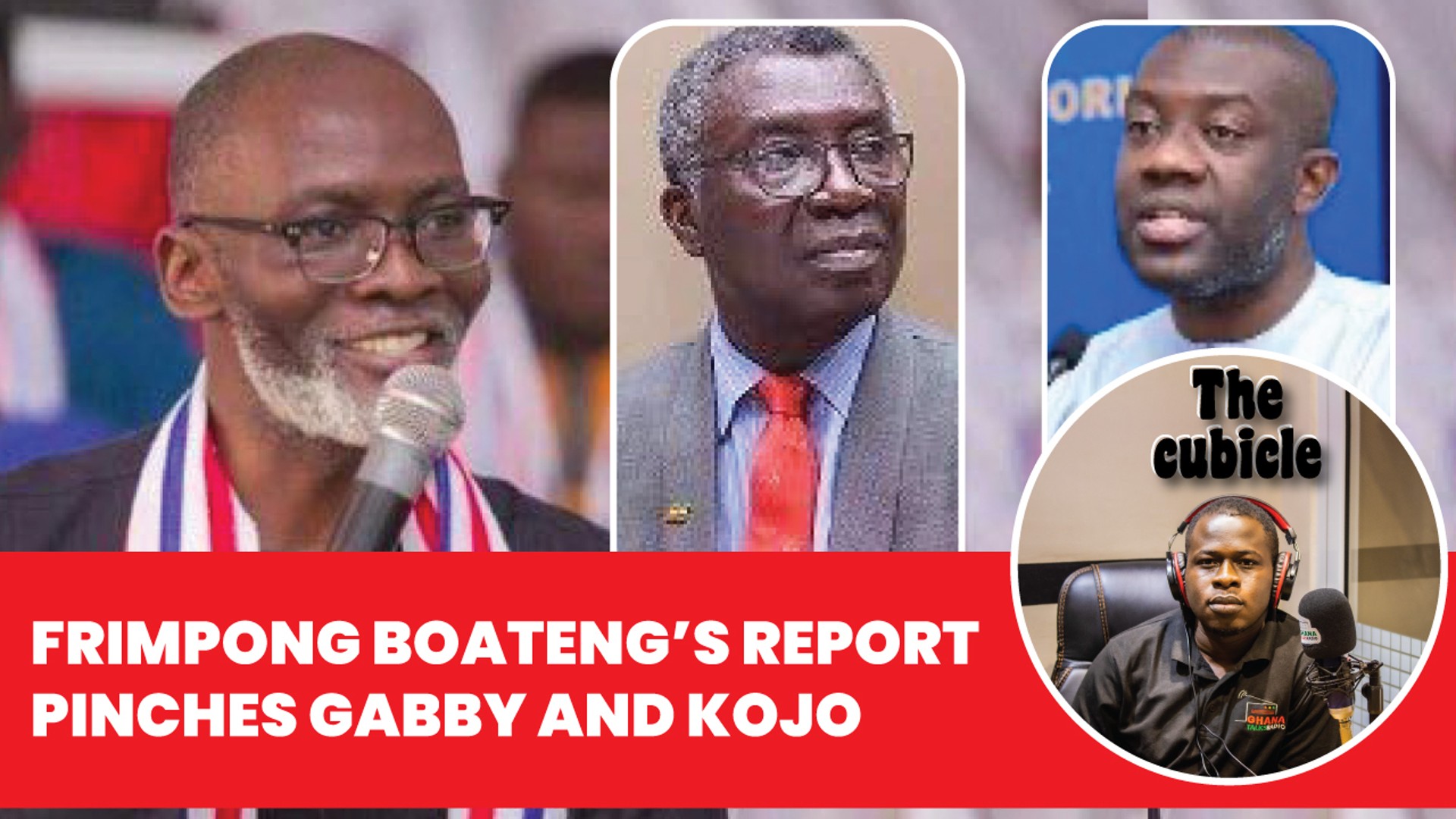 Prof Frimpong Boateng’s Galamsey Culprits; Gabby, Oppong Nkrumah and the NDC